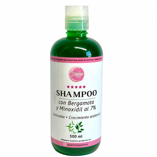 Shampoo con Bergamota y Minoxodil al 7%