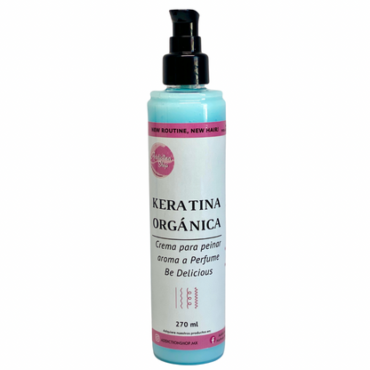 Keratina Orgánica Crema para peinar