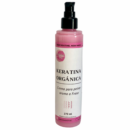 Keratina Orgánica Crema para peinar