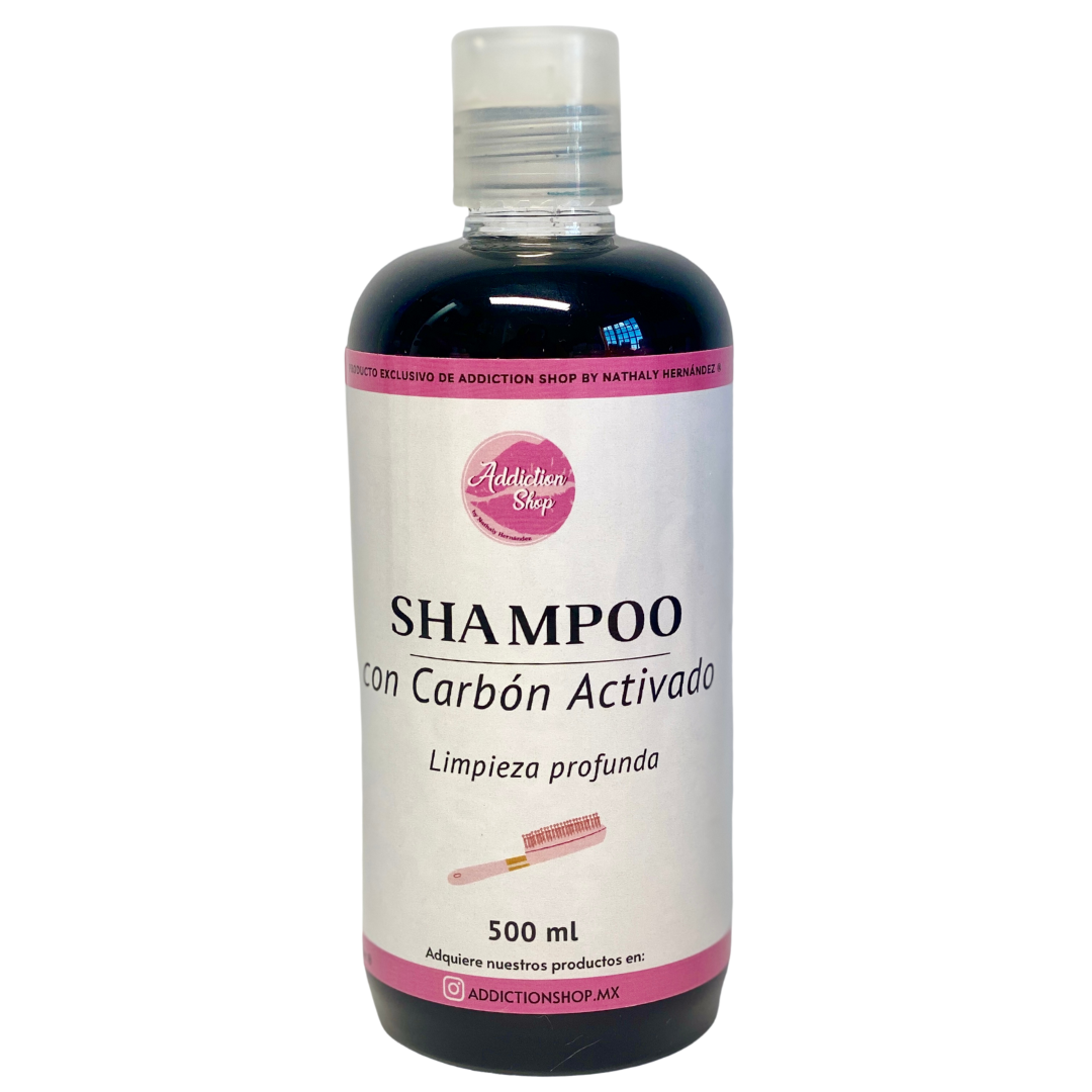 Shampoo con Carbón Activado